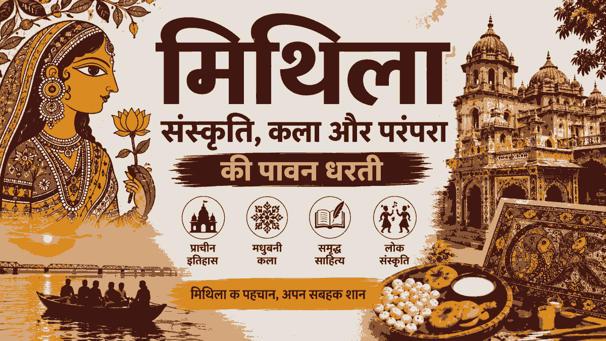 मिथिला: संस्कृति, ज्ञान और परंपरा की पावन धरती